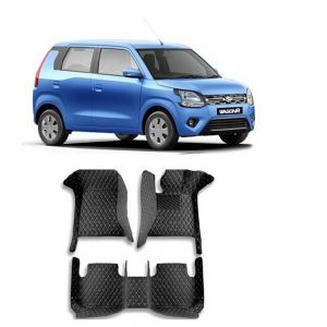 Floor Mats for New Wagon R - Black